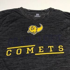 GRAND LEDGE HIGH SCHOOL COMETS Mens XL Gray Performance Shirt